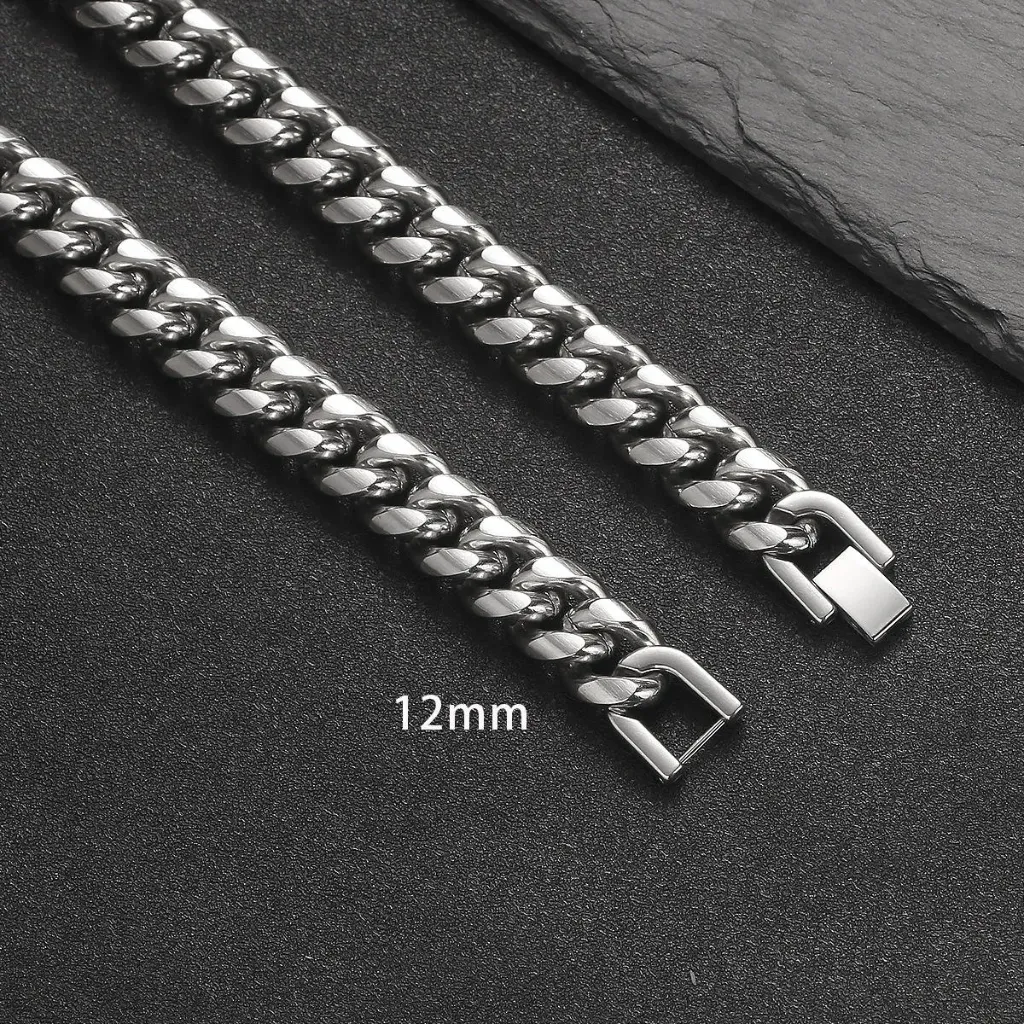 Bracelet pour homme. Chaine en acier inoxydable
